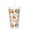 Pumpkins Double Wall Tumbler with Straw (Personalized)