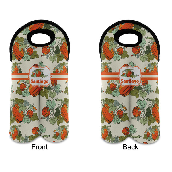 Pumpkins Double Wine Tote - APPROVAL (new)