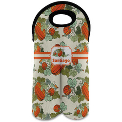 Pumpkins Wine Tote Bag (2 Bottles) (Personalized)