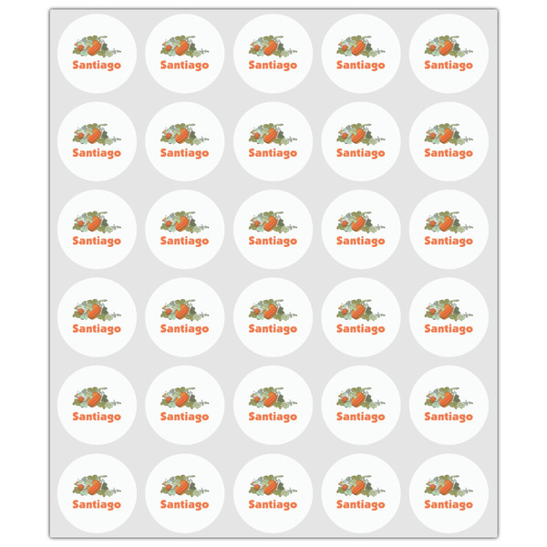 Pumpkins Drink Topper - XSmall - Set of 30