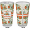 Pumpkins Pint Glass - Full Color - Front & Back Views