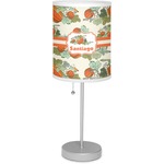 Pumpkins Lamp with Drum Shade (Personalized)