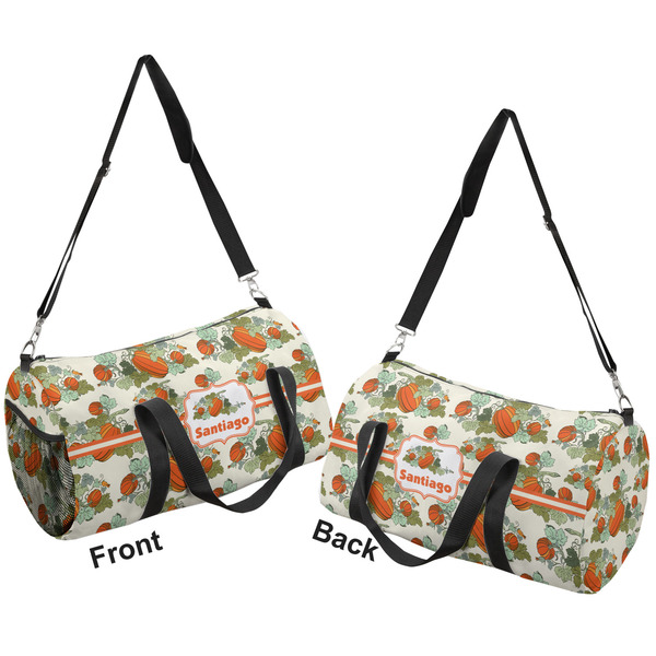 Pumpkins Duffle bag large front and back sides