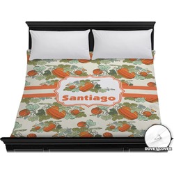 Pumpkins Duvet Cover - King (Personalized)