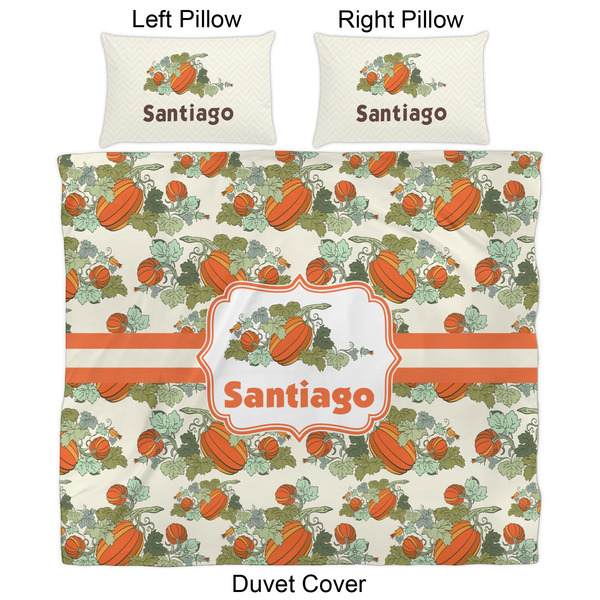Pumpkins Duvet Cover Set - King - Approval