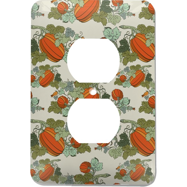 Custom Pumpkins Electric Outlet Plate