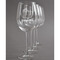 Pumpkins Wine Glasses (Set of 4) (Personalized)