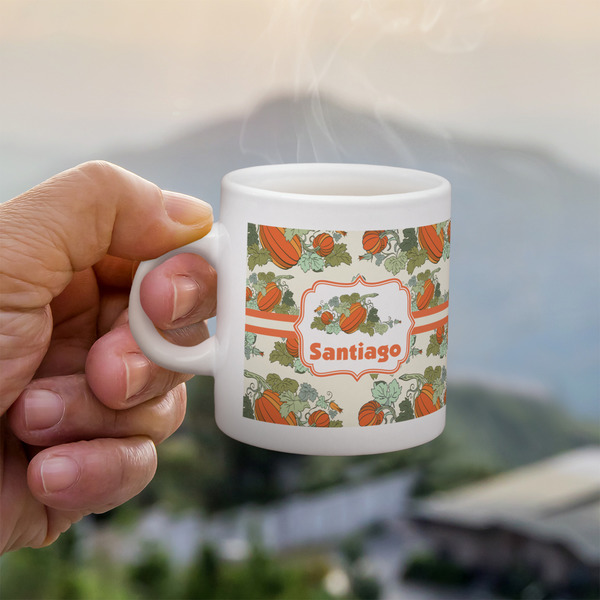 Custom Pumpkins Single Shot Espresso Cup - Single (Personalized)
