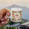 Pumpkins Espresso Cup - 3oz LIFESTYLE (new hand)