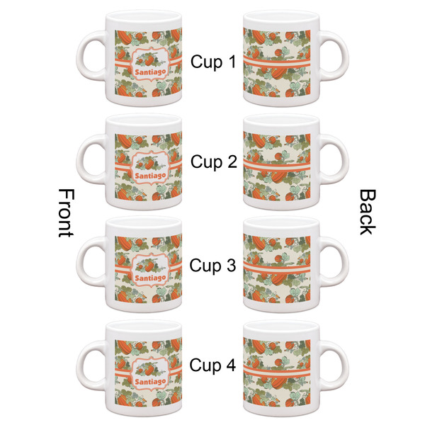 Pumpkins Espresso Cup Set of 4 - Apvl
