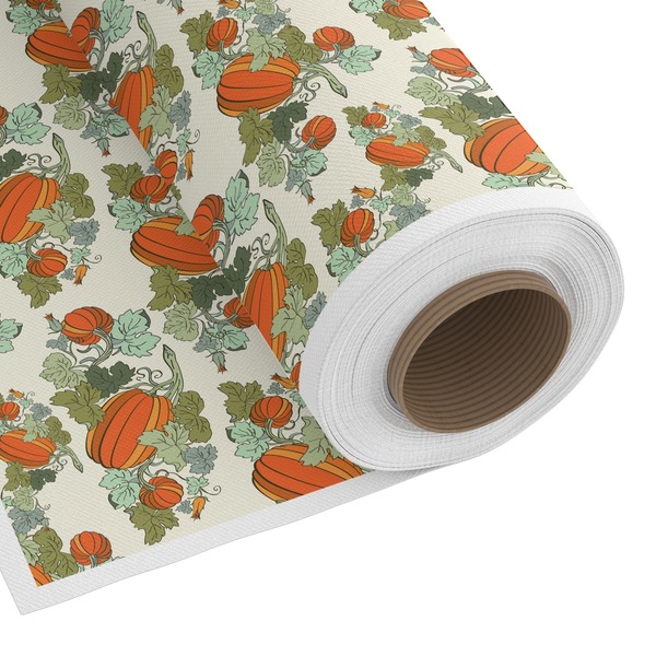 Custom Pumpkins Fabric by the Yard - Copeland Faux Linen