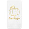 Pumpkins Guest Napkins - Foil Stamped (Personalized)