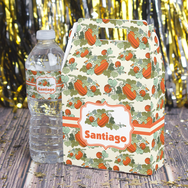 Pumpkins Gable Favor Box - In Context