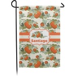 Pumpkins Small Garden Flag - Double Sided w/ Name or Text