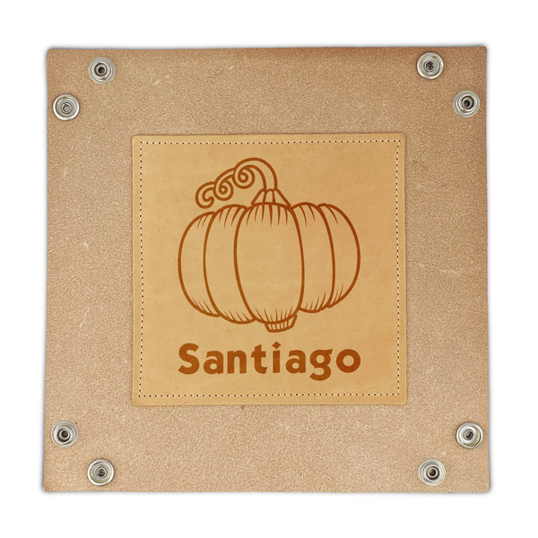 Pumpkins Genuine Leather Valet Trays - FRONT (flat)