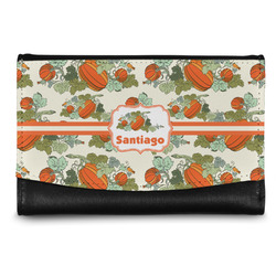 Pumpkins Genuine Leather Women's Wallet - Small (Personalized)