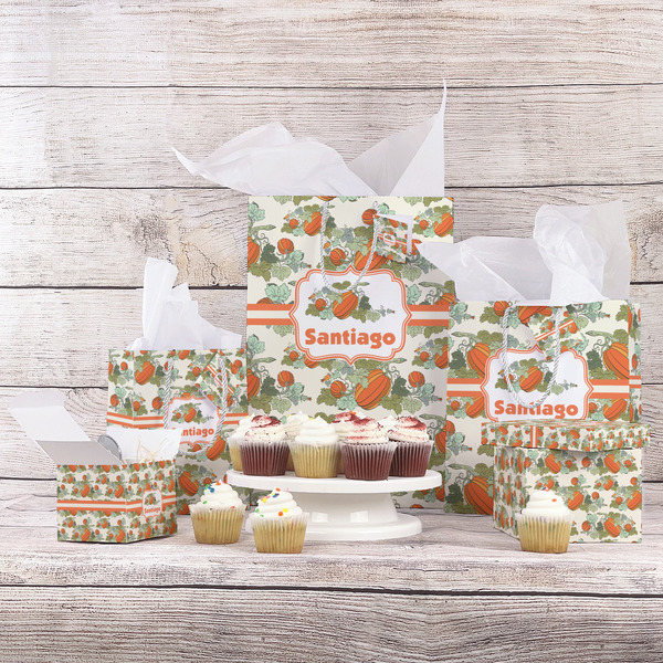 Pumpkins Gift Bags - In Context