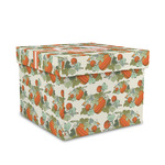 Pumpkins Gift Box with Lid - Canvas Wrapped - Medium (Personalized)