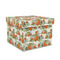 Pumpkins Gift Boxes with Lid - Canvas Wrapped - Medium - Front/Main