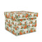 Pumpkins Gift Box with Lid - Canvas Wrapped - Medium (Personalized)