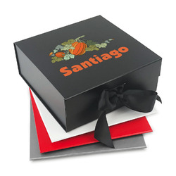 Pumpkins Gift Box with Magnetic Lid (Personalized)