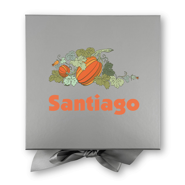Pumpkins Gift Boxes with Magnetic Lid - Silver - Approval