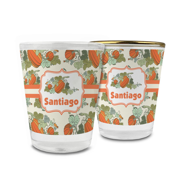 Custom Pumpkins Glass Shot Glass - 1.5 oz (Personalized)