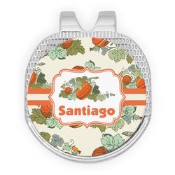 Pumpkins Golf Ball Marker - Hat Clip - Silver