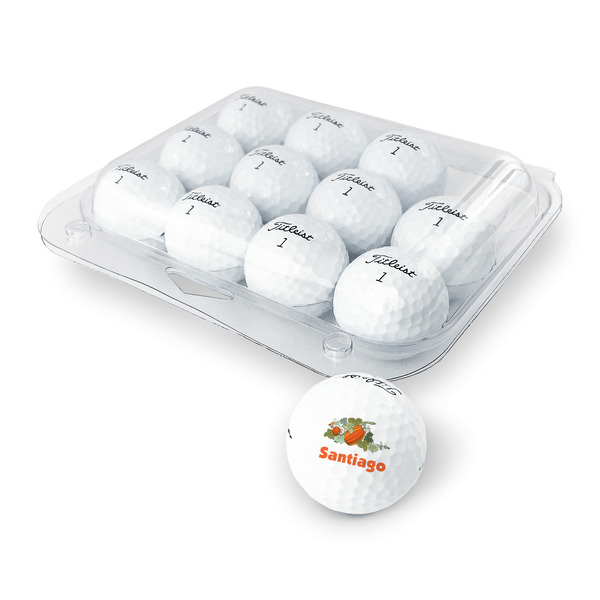 Pumpkins Golf Balls - Titleist - Set of 12 - PACKAGING