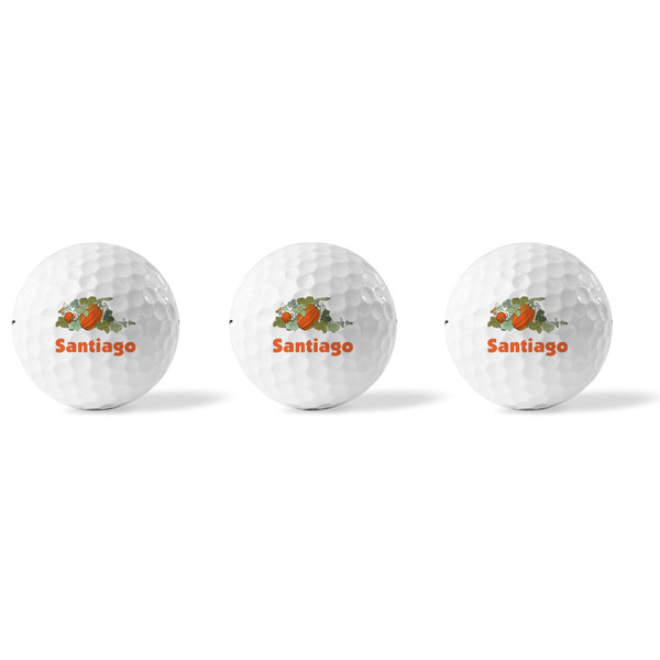 Pumpkins Golf Balls - Titleist - Set of 3 - APPROVAL