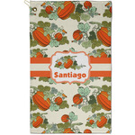 Pumpkins Golf Towel - Poly-Cotton Blend - Small w/ Name or Text