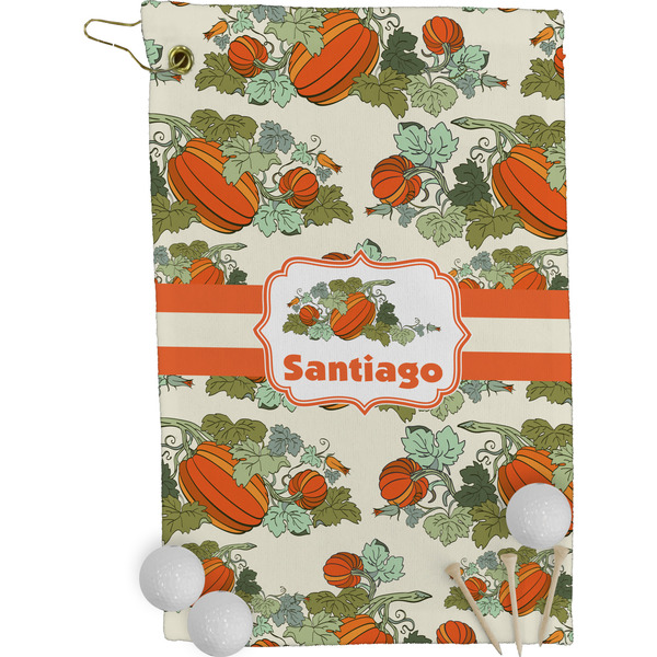 Pumpkins Golf Towel (Personalized)