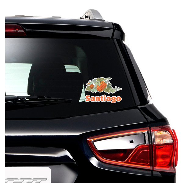 Pumpkins Graphic Car Decal (On Car Window)