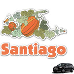 Pumpkins Graphic Car Decal (Personalized)