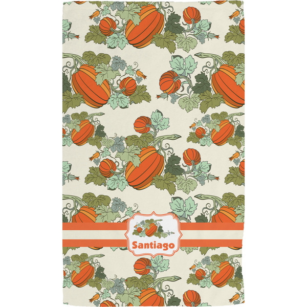 Pumpkins Hand Towel (Personalized) Full