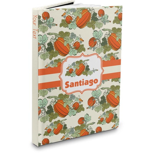 Custom Pumpkins Hardbound Journal - 7.25" x 10" (Personalized)