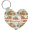 Pumpkins Heart Keychain (Personalized)