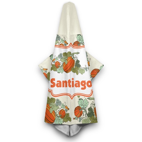 Pumpkins Hooded Towel - Hanging