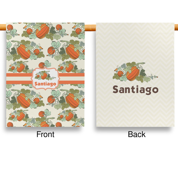 Pumpkins House Flags - Double Sided - APPROVAL