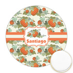 Pumpkins Printed Cookie Topper - 2.5" (Personalized)