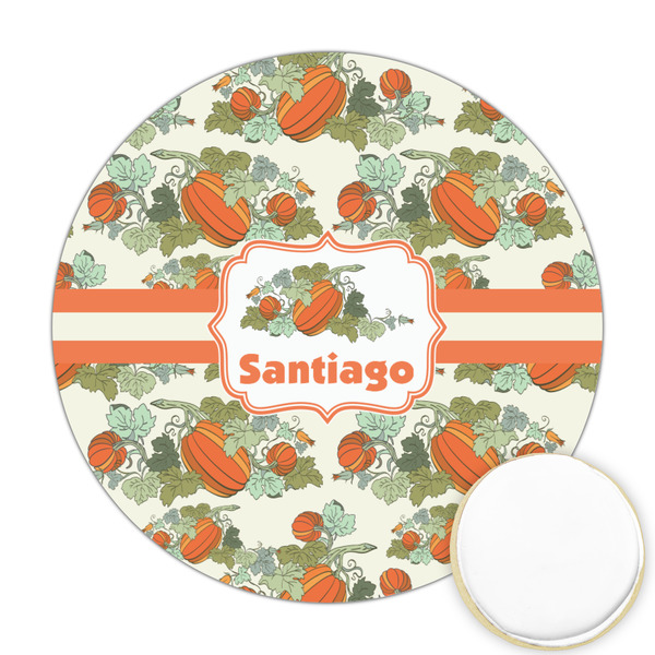 Custom Pumpkins Printed Cookie Topper - 2.5" (Personalized)