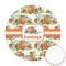 Pumpkins Printed Cookie Topper - 2.5" (Personalized)