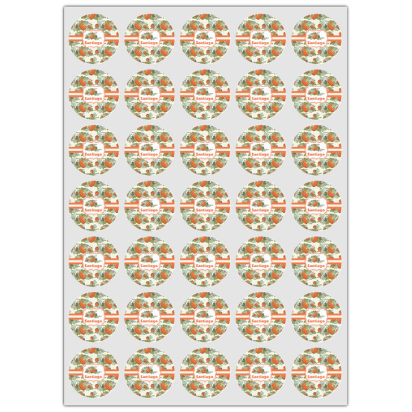 Pumpkins Icing Circle - XSmall - Set of 35