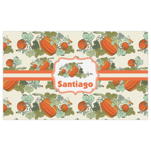Pumpkins Indoor / Outdoor Rug - 3'x5' - Front Flat