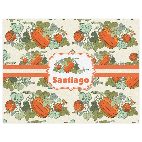 Pumpkins Indoor / Outdoor Rug - 6'x8' - Front Flat
