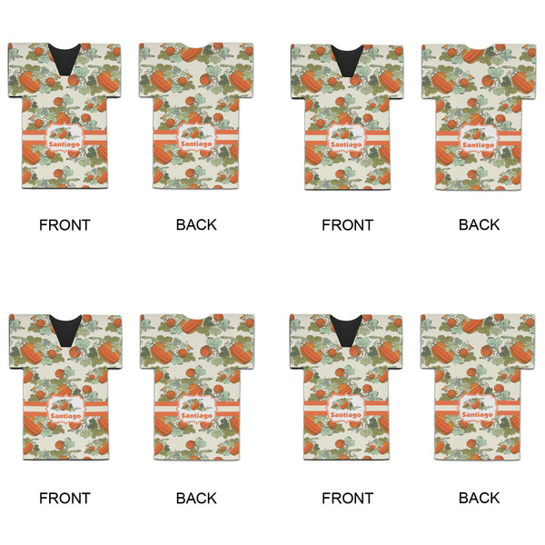 Pumpkins Jersey Bottle Cooler - Set of 4 - APPROVAL