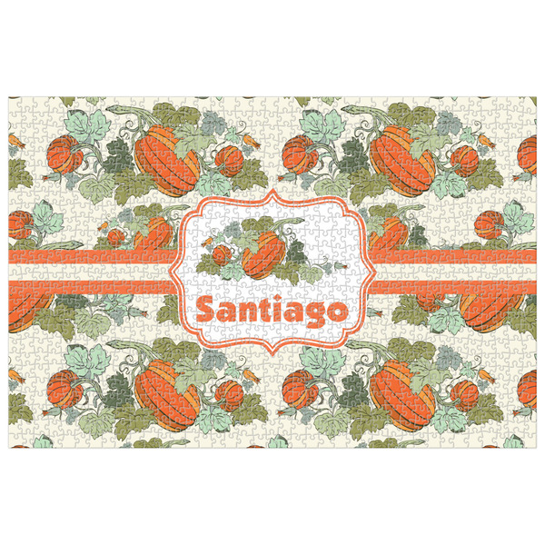 Custom Pumpkins Jigsaw Puzzle - 1000-piece (Personalized)