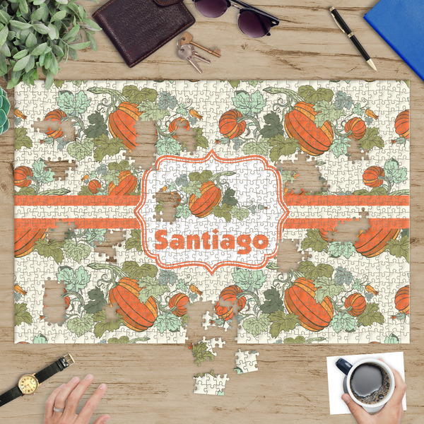 Pumpkins Jigsaw Puzzle 1014 Piece - In Context