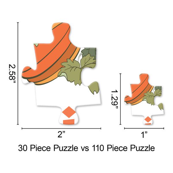 Pumpkins Jigsaw Puzzle - Piece Comparison