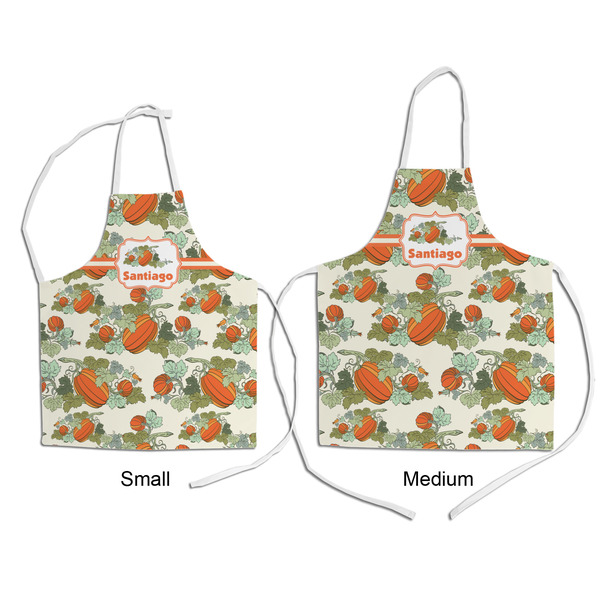 Pumpkins Kid's Aprons - Comparison